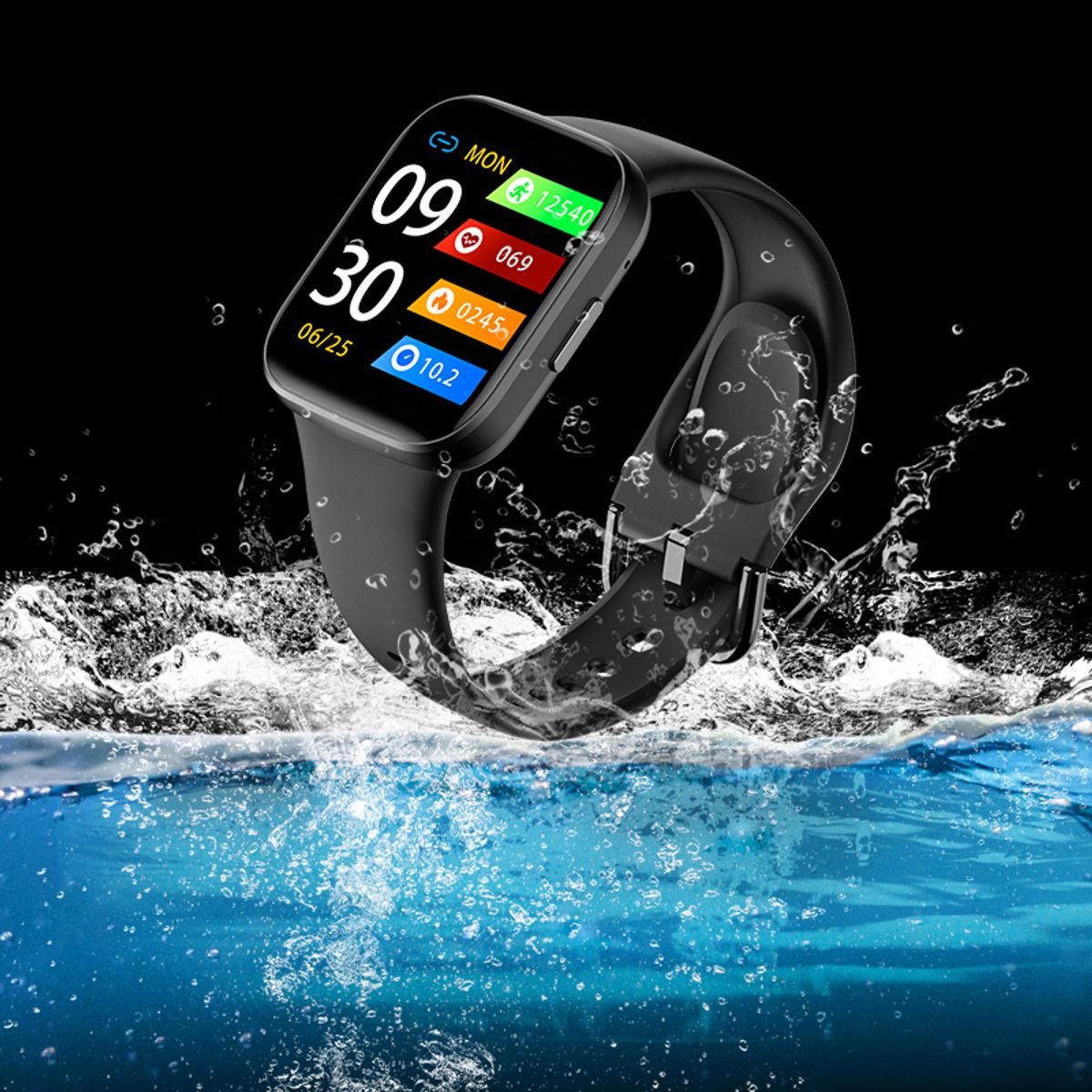 XIAOMI - Reloj inteligente Dorado + xiaomi Redmi Buds 4 Lite - Negro