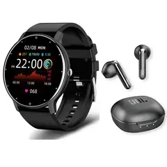 JBL - T280 TwsX2 Audífonos-Negro y Toumi Watch Fit 2-B Reloj inteligente