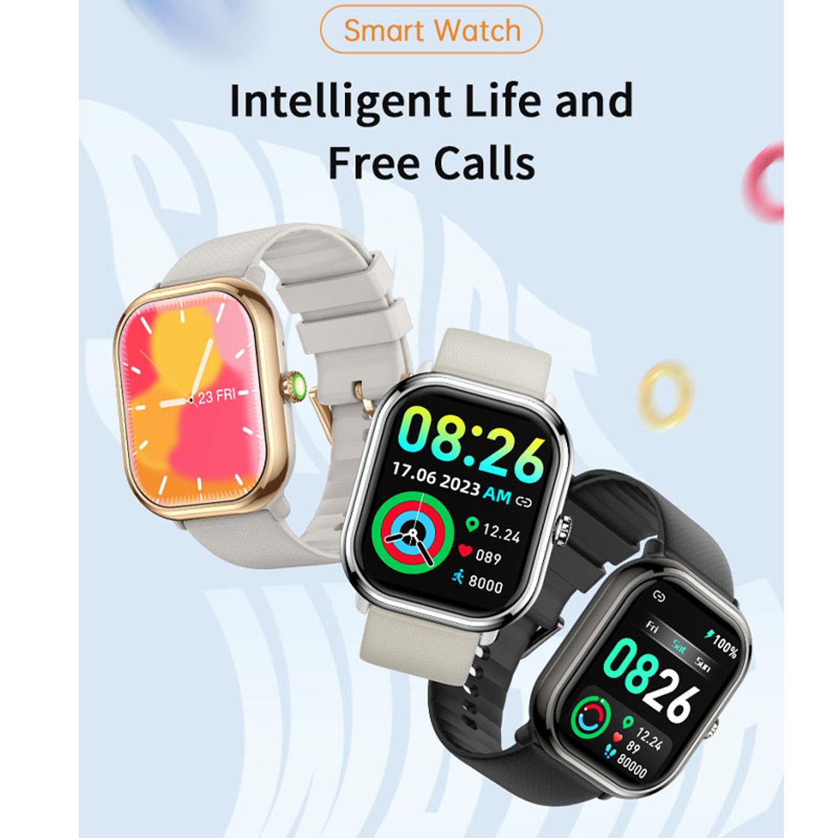 XIAOMI - Reloj Inteligente Deportivo P101Scombo Xiaomi Redmi AirDots 2- plata