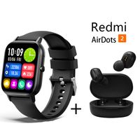 Reloj inteligente + combo Redmi AirDots 2 - Negro