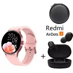 XIAOMI - Smartwatch Y80-P y Audifonos Redmi AirDots 2 y Estuche