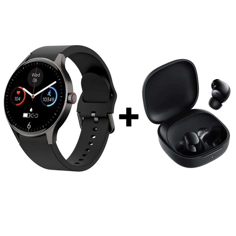 Smartwatch Y80 + Audifonos Redmi Buds 6 Play