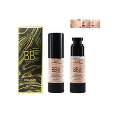 GENERICO - Base De Maquillaje Con Colageno Larga Duracion A Prueba de Agua BBcream Caja Negra