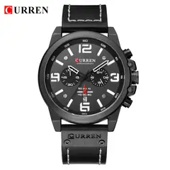CURREN - Reloj Hombre Elegante Caballero
