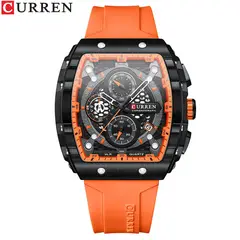 CURREN - Reloj Hombre Elegante Caballero