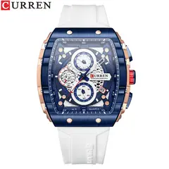 CURREN - Reloj Hombre Elegante Caballero