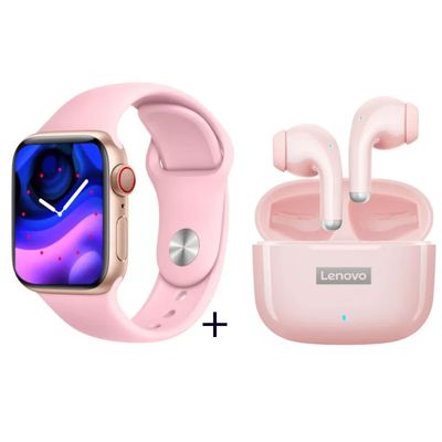 Lenovo Lp40 Pro De Tws Y Watch S9 Pro Reloj Inteligente -