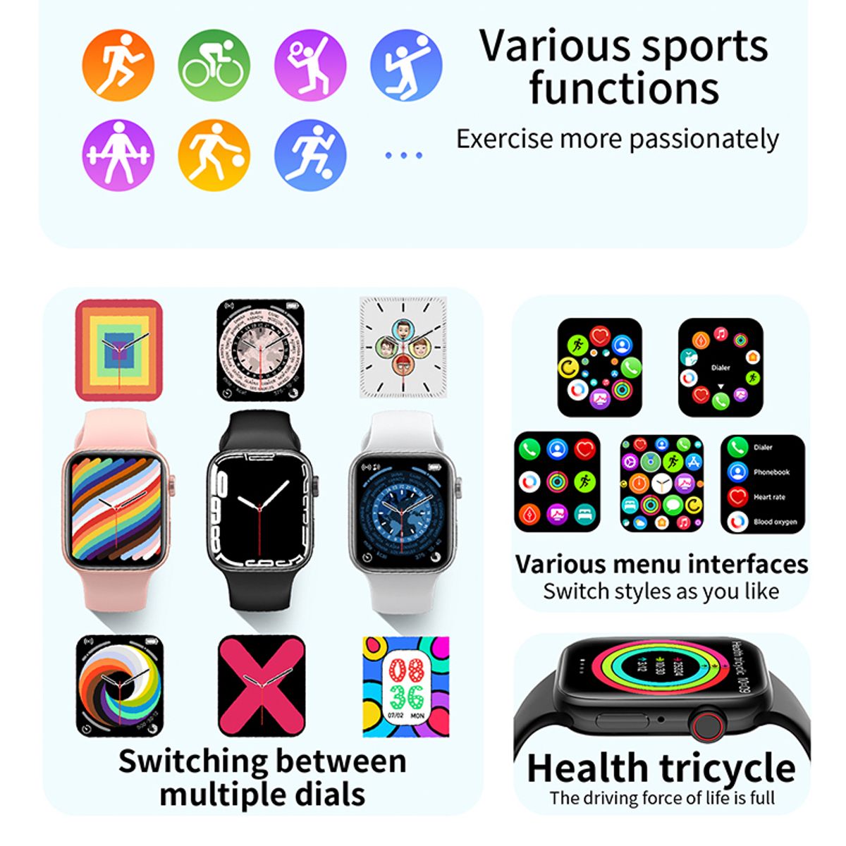 LENOVO - Lenovo LP40 Pro DE Tws y watch S9 Pro Reloj inteligente - ROSA