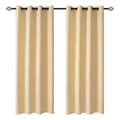 OKAY - Set Cortinas Hogar 2 Paños 140x220 Cm Diseño Turlipan