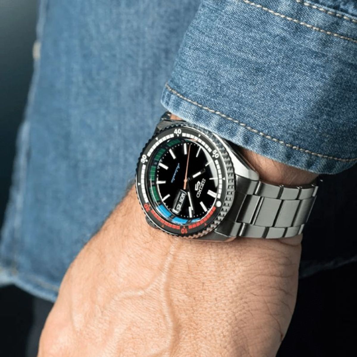 SEIKO - Reloj Seiko 5 SRPK13K1 Automatico Regatta Special Edition