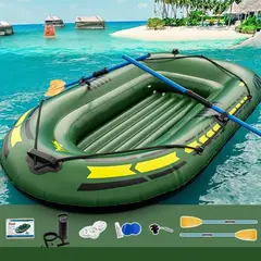 GENERICO - Bote Inflable Kayak + Remos 195x116 Cm Para 2 Personas