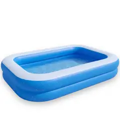GENERICO - Piscina Inflable Rectangular 262x175x51 Cm