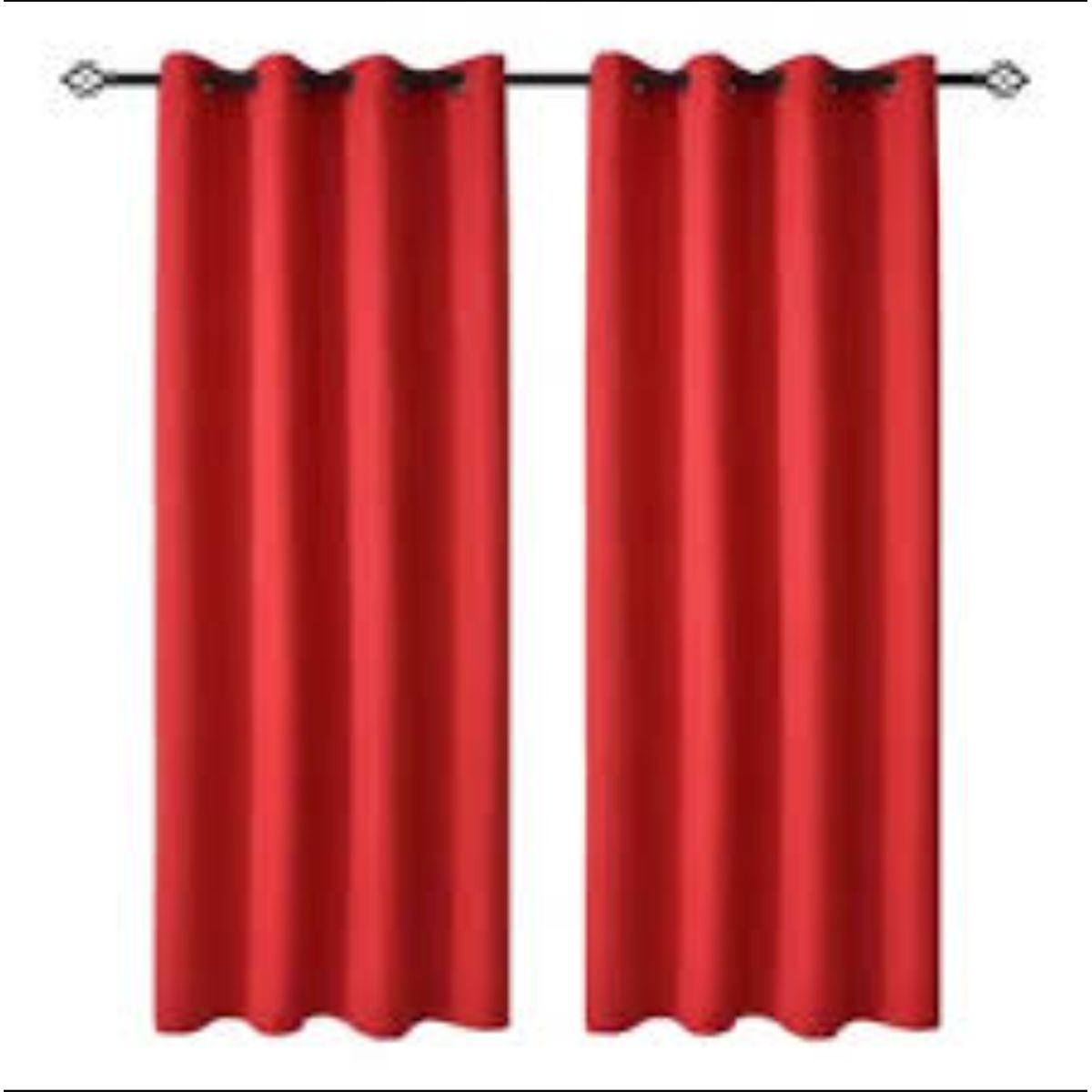 OKAY - 1 Paño Cortina Lino Con Blackout Engomado Térmica 140x220