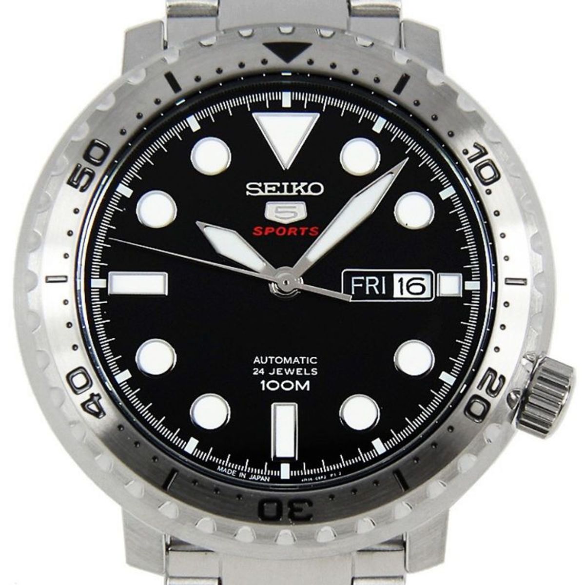 SEIKO - Reloj Seiko 5 Sport Automático Srpc61j1 Made In Japan
