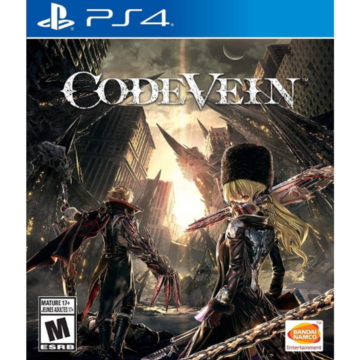 PLAYSTATION - Code Vein Standard Edition Ps4 Bandai Namco Rpg Acción Físico