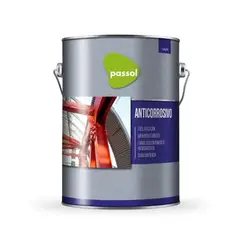 PASSOL - Anticorrosivo Alquídico Negro para Metales 1gl
