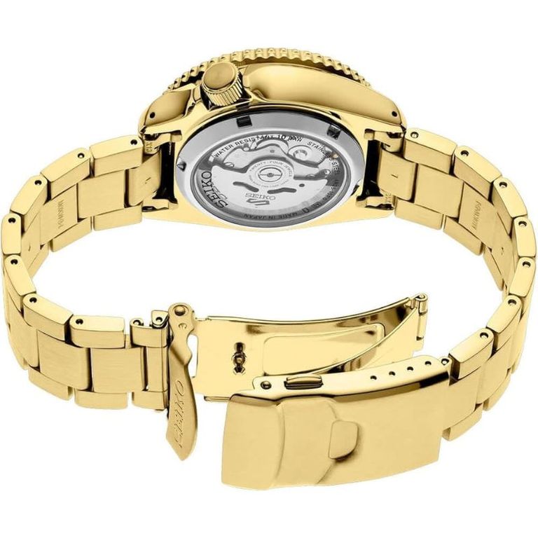 Reloj 5 Sport Automatico Srpk18 Made In Japan Dorado TALLA UNICA