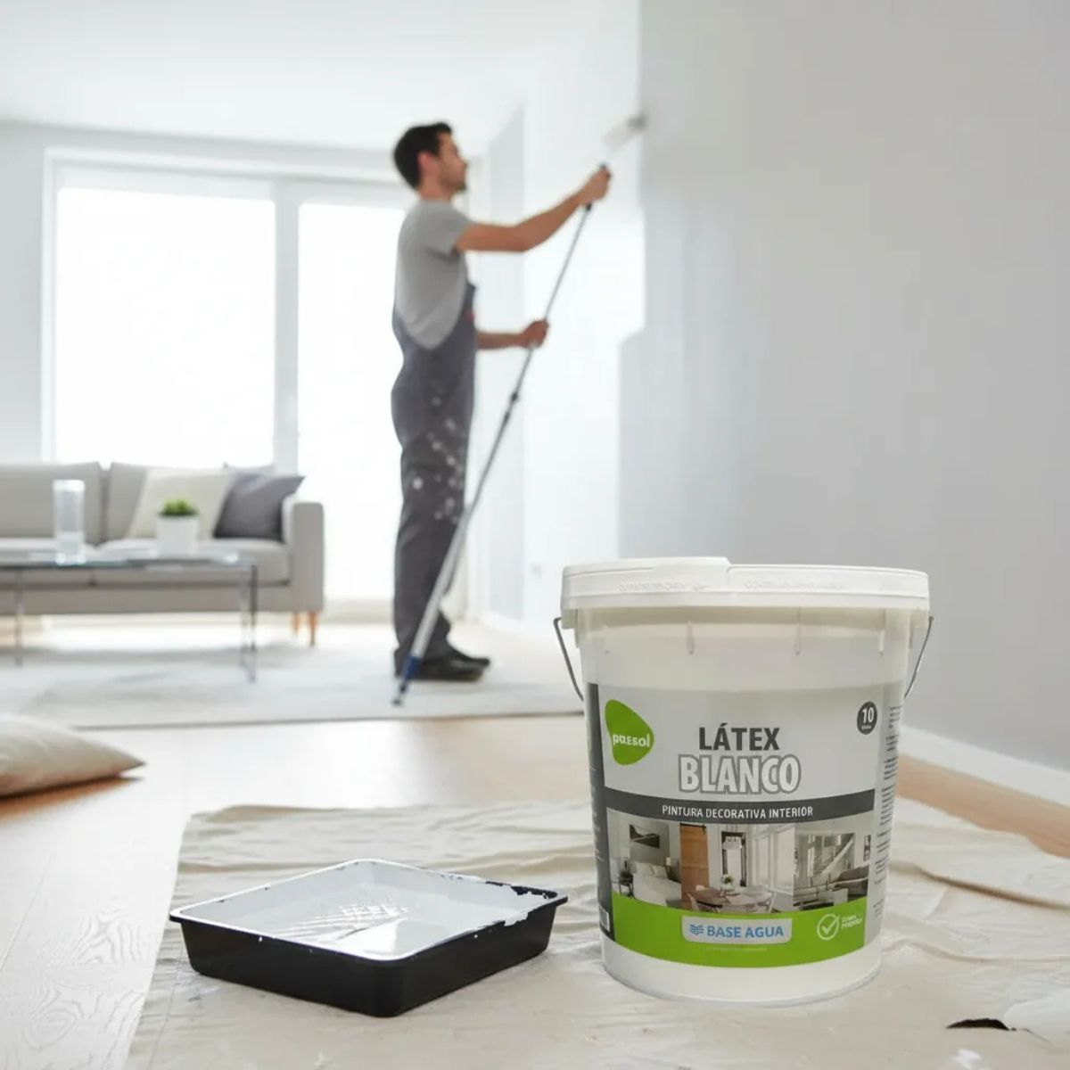 PASSOL - Pintura Látex Aplauso Blanco PASSOL 1 galon