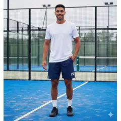 GENERICO - Short Pallap Padel-Tenis Azul Marino