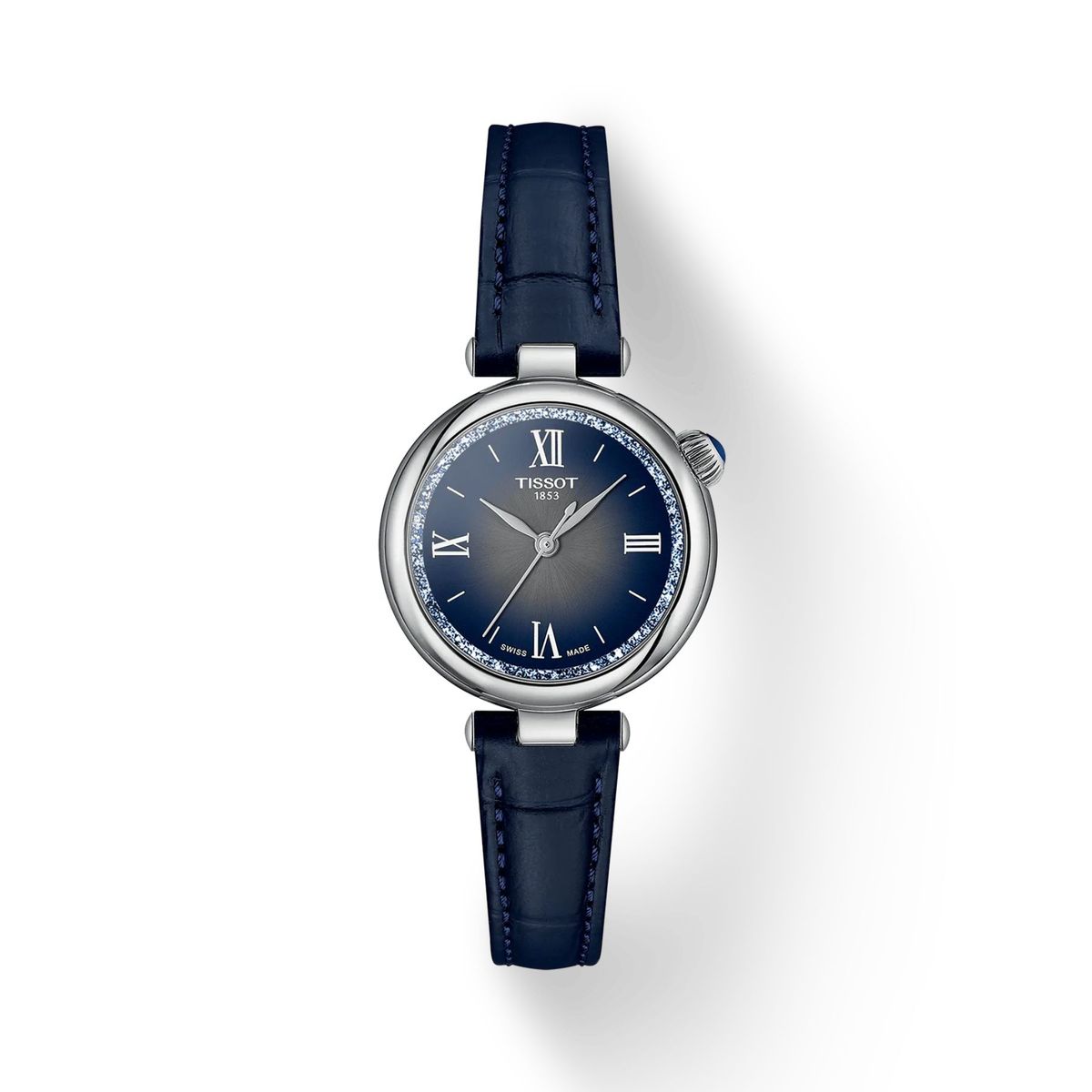 TISSOT - Reloj Tissot Desir Cuero Azul T1520101603801