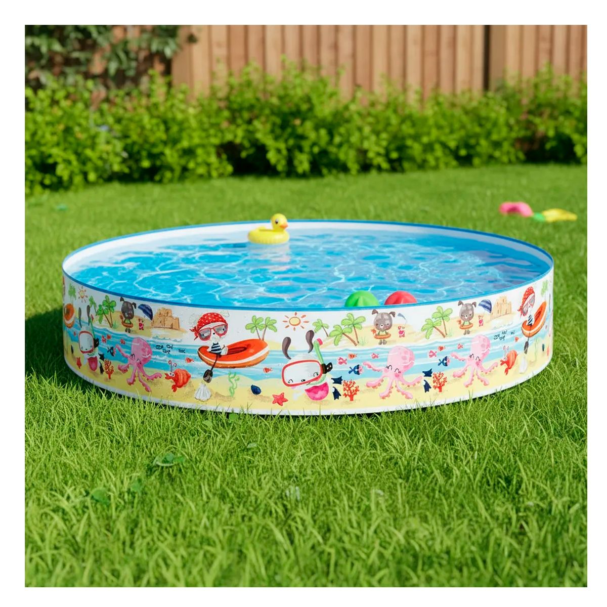 OFERTABKN - Piscina Rigida Redonda Para Niños 152x25cm