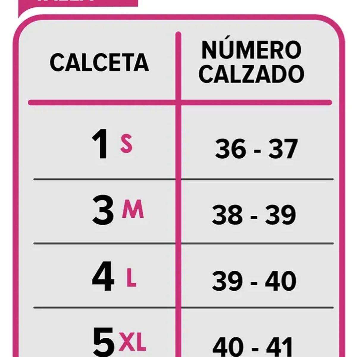 MAXIS - Panty Compresion Rodilla Medi Swing 140 Den 18 Mmhg - XL Negro