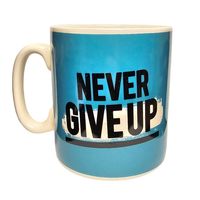 Tazón Jumbo cerámica Never Give Up extragrande 900 ml