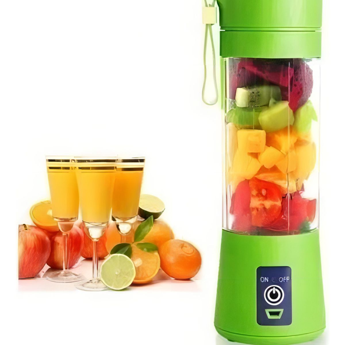 Mini Licuadora Portatil USB 380 ml Batidora Recargable Smoothies Variado, marca GENERICO - Foto Principal
