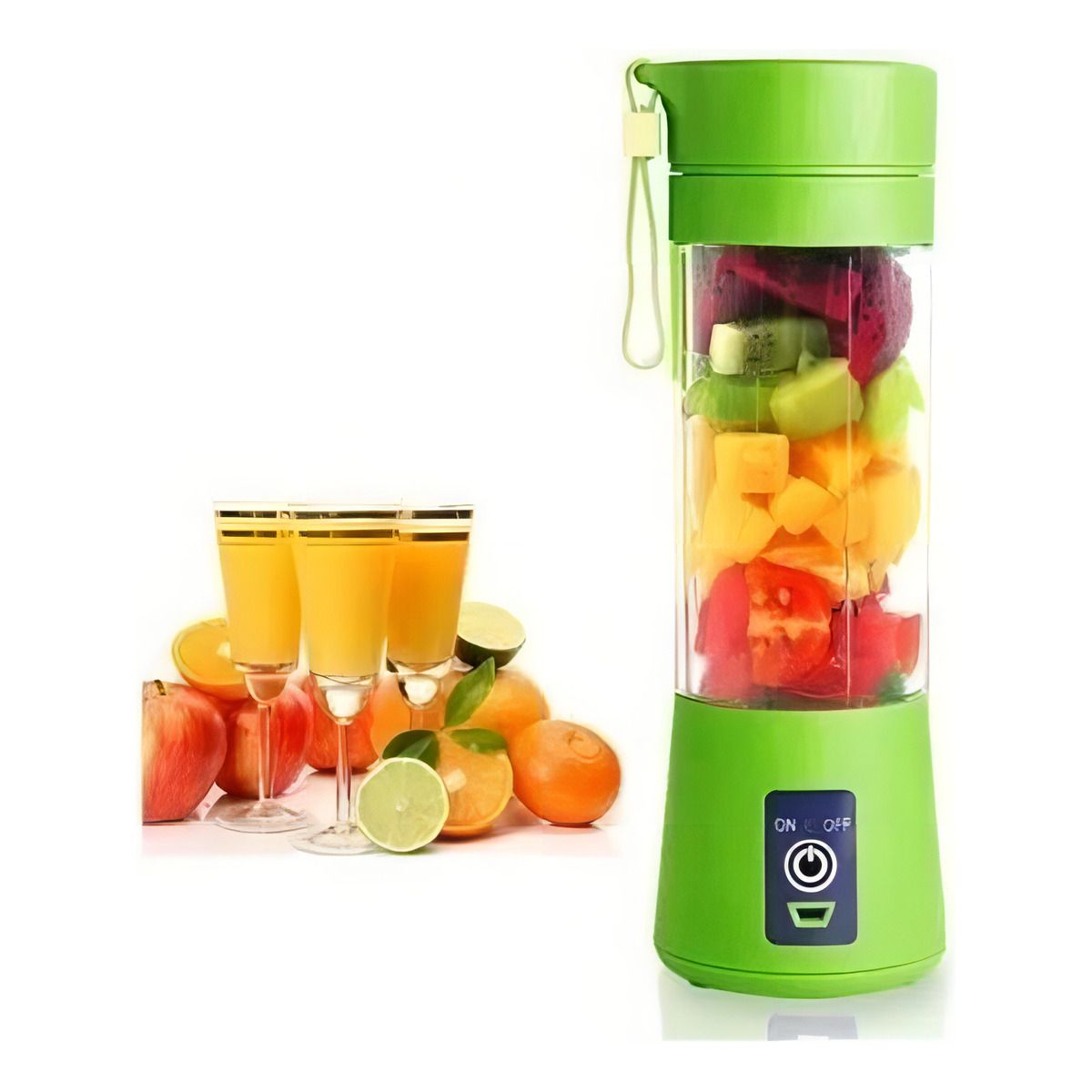 Mini Licuadora Portatil USB 380 ml Batidora Recargable Smoothies Variado, marca GENERICO - Foto Principal