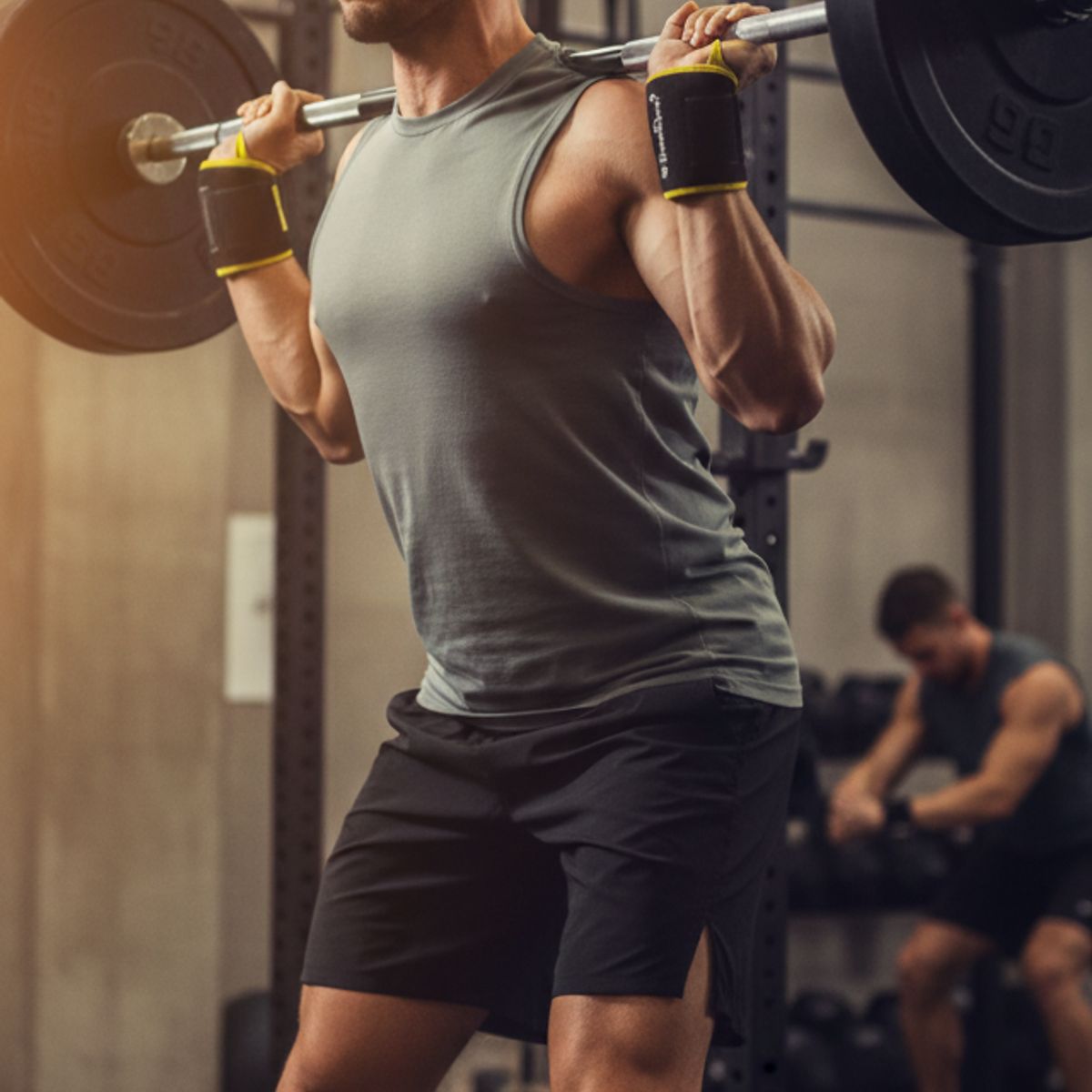 BLUNDING - Muñequera Deportiva Crossfit Calistenia Pesas