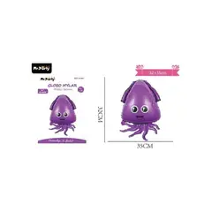 GENERICO - Globo metálico pulpo 32x35cm