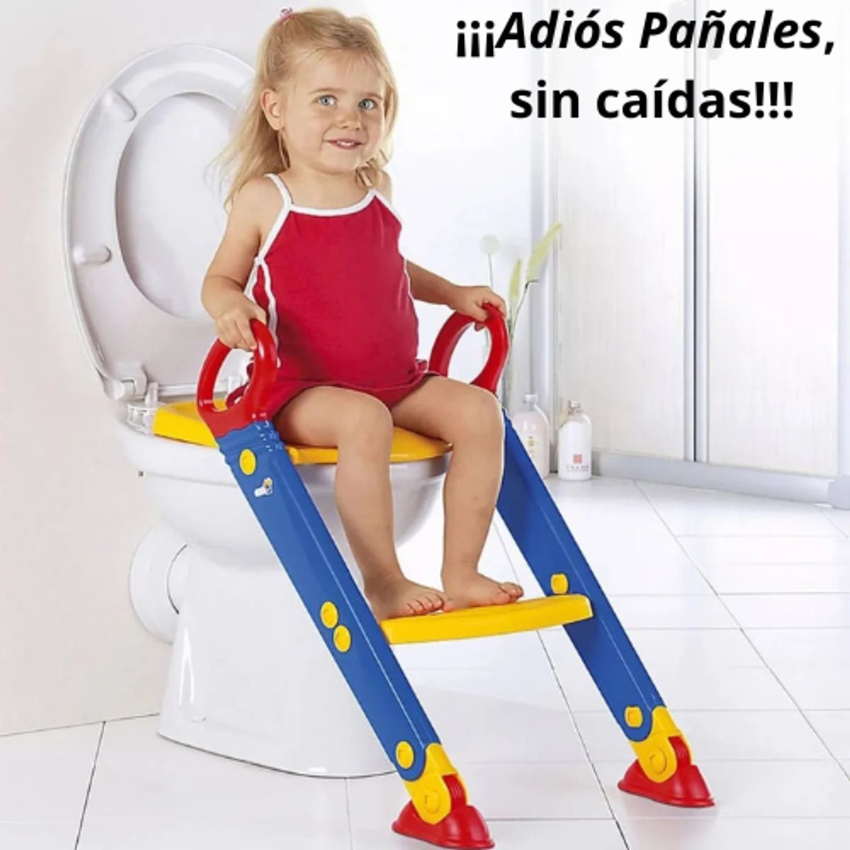 MOVI - WC para niños adaptador con escalera