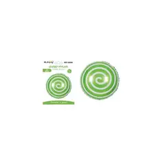 GENERICO - Globo metálico caramelo candy verde 45cm