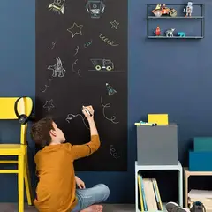 MOVI - PIZARRA ADHESIVA NEGRA CON TIZA