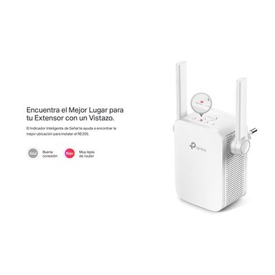 Imagen 2 del producto Tp-link Extensor Rango Re205 AC750 Wi-Fi Mesh 5GHz 2.4GHZ