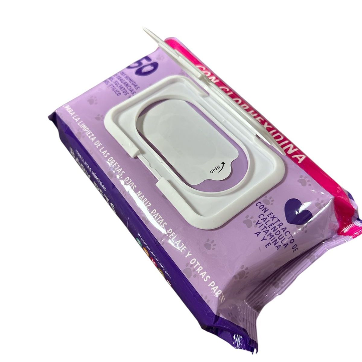 GENERICO - Toallitas Húmedas Baby Pets Para Mascotas Con Clorhexidina