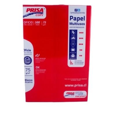 Imagen 2 del producto Resma Papel Tipo Oficio - 500 Hojas - 75 gr
