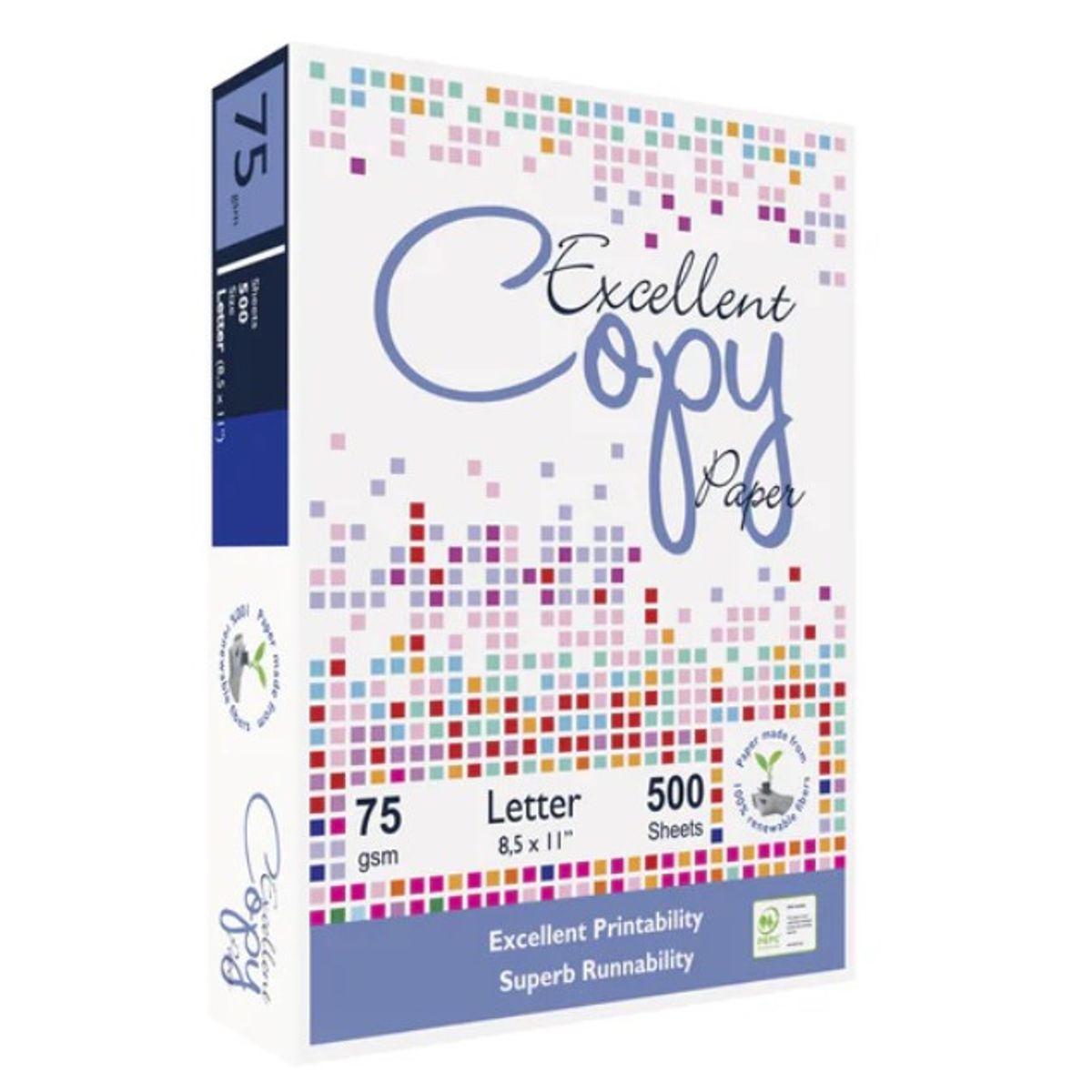 GENERICO - Resma Papel Carta Copy Paper - 500 Hojas - 75 gr