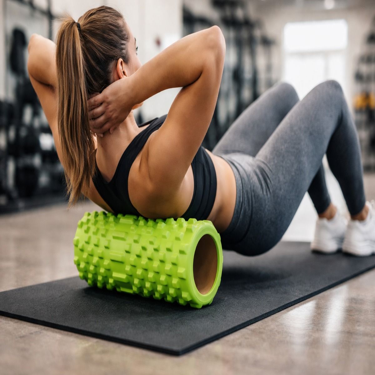 MOVI - Rodillo para Yoga y Masaje Muscular Antiestrés