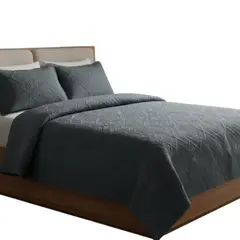 GENERICO - Cubrecama Quilt Super King Rosado