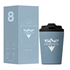 GENERICO - Mug térmico 350 ml para café FlipSeal acero inoxidable Azul Carbón