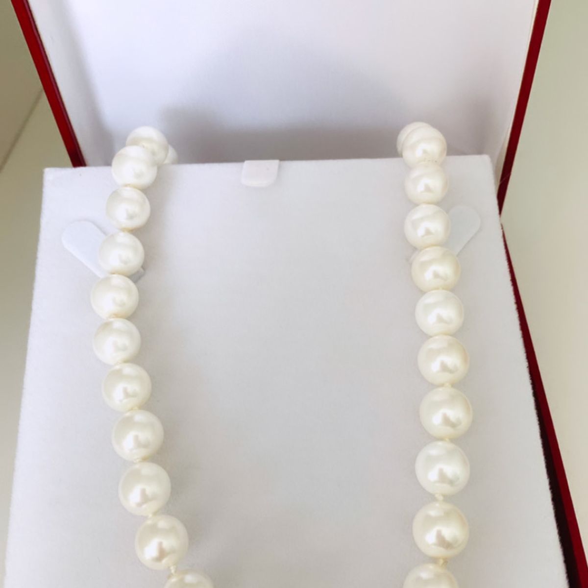 MALLORCA - COLLAR PERLAS BLANCAS DE MALLORCA 50CMS DE LARGO