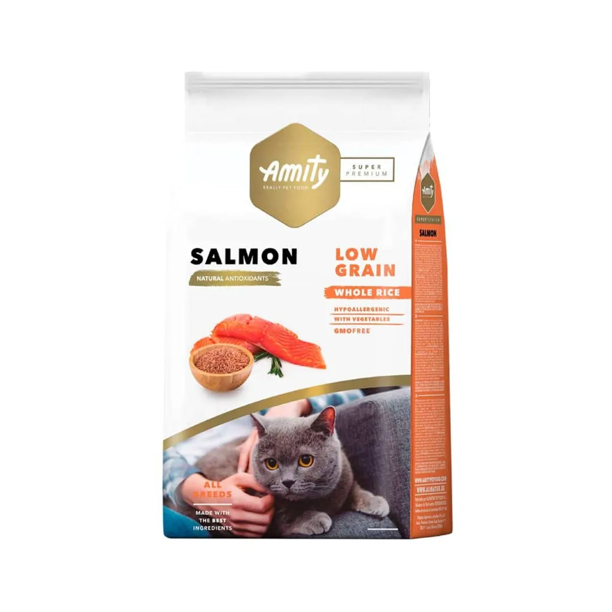 AMITY - Amity SP Low Grain Salmon Adult Cat 7 KG