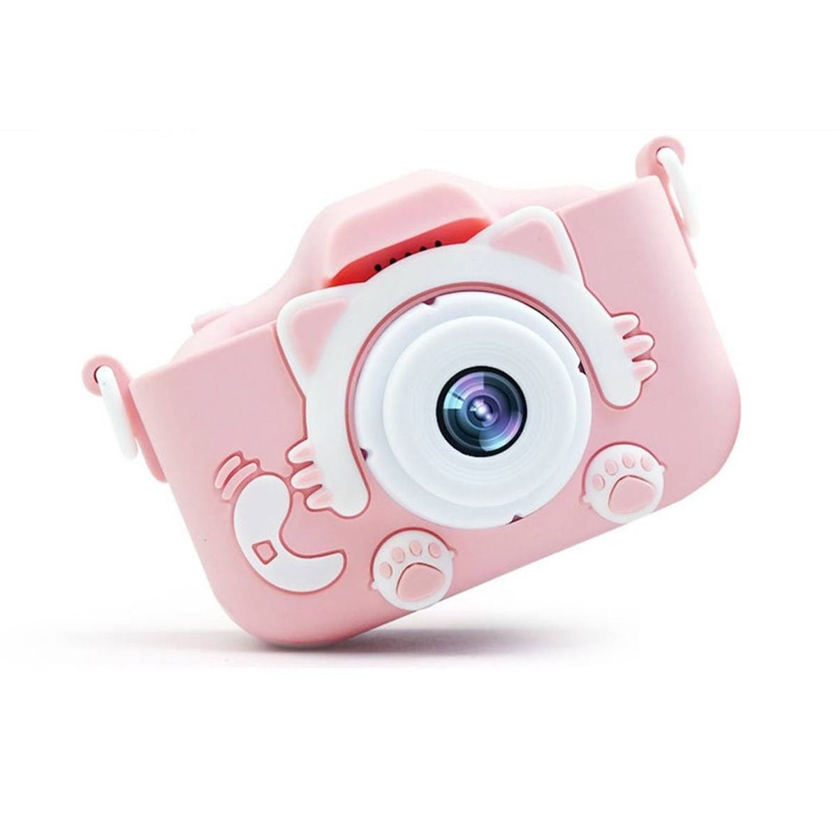 KINDA NICE - Mini Cámara Fotográfica Digital Para Niños Con Funda Y 64 Gb