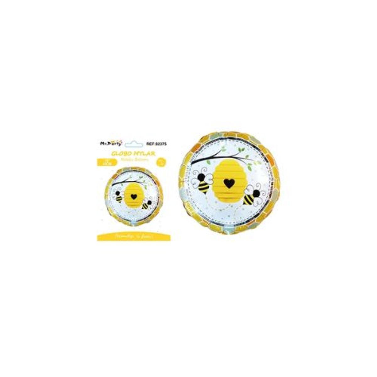 GENERICO - Globo metálico abeja 45cm