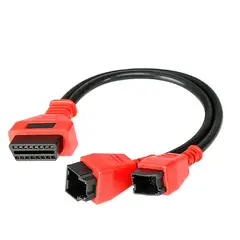 KINDA NICE - Conector Obd2 Fca 12+8 Para Fiat Chrysler Jeep Dodge