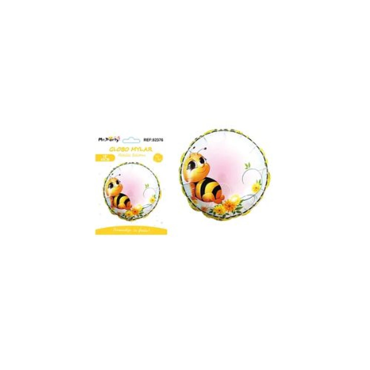 GENERICO - Globo metálico abeja 45cm