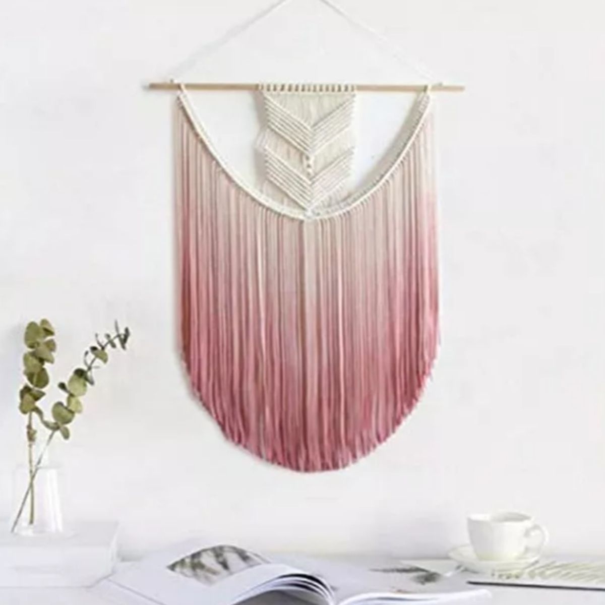 KINDA NICE - Cuerda Algodón Torcida Para Manualidad 3mmx500m Tejer Y Diy