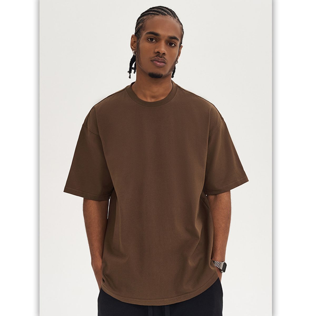 BONVERANO - Camiseta De Manga Corta De Talla Grande Hombres