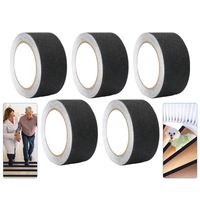 Cinta Antideslizante De Textura Para Pisos Y Escaleras Negro